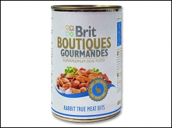 BRIT Boutiques Gourmandes Rabbit True Meat Bits 400g