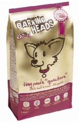BARKING HEADS TINY PAWS QUACKERS GRAIN FREE 12 kg + slevový kupo