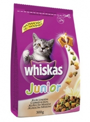 Whiskas Dry Junior s kuřecím masem 14kg