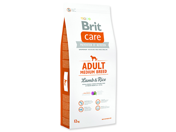 BRIT Care Adult Medium Breed Lamb & Rice 12kg