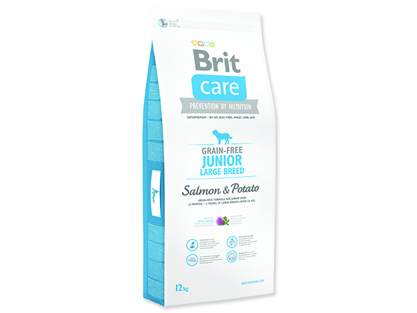 BRIT Care Grain-free Junior Large Breed Salmon & Potato 12kg