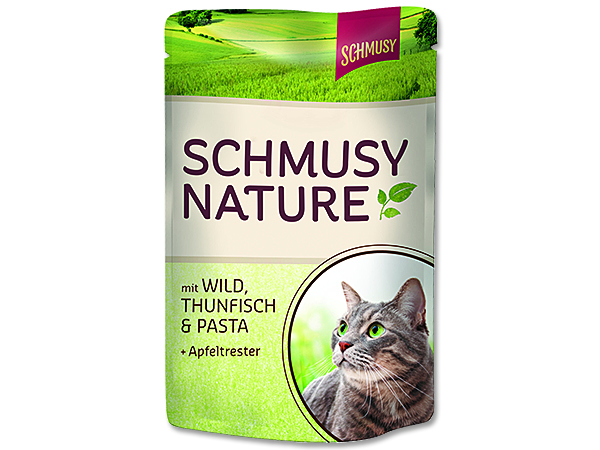 Kapsička SCHMUSY NATURE´S MENU zvěřina + tuňák 100 g