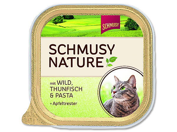 Vanička SCHMUSY NATURE´S MENU zvěřina + tuňák 100g