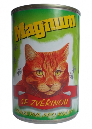 Magnum kočka zvěřina 400g