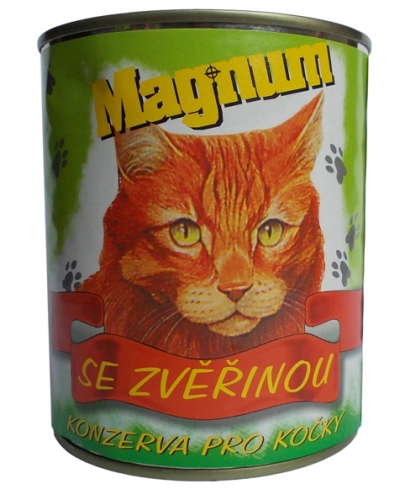 Magnum kočka zvěřina 855g