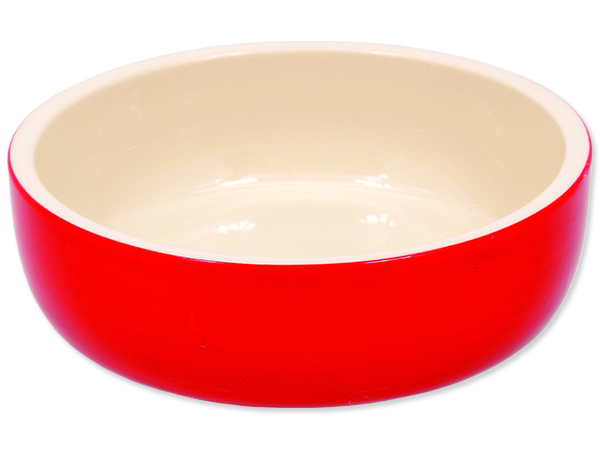 Miska MAGIC CAT keramická červená 14,5 cm