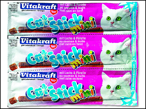 Cat Stick VITAKRAFT Mini Lachs + Forelle