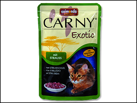 Kapsička ANIMONDA Exotic pštros 85 g