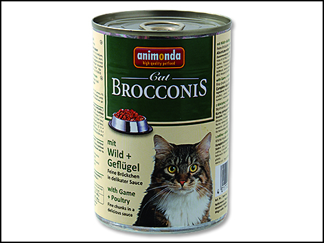 Konzerva ANIMONDA Brocconis zvěřina + drůbež 400g