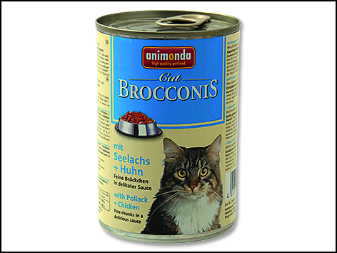 Konzerva ANIMONDA Brocconis mořský losos + kuře 400g