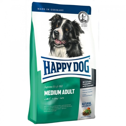 Happy Dog Supreme Fit & Well Adult Medium 4kg