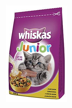 Whiskas Dry Junior s kuřecím masem 300g