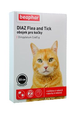 Beaphar Obojek antipar. kočka DIAZ Flea&Tick 35cm 1ks