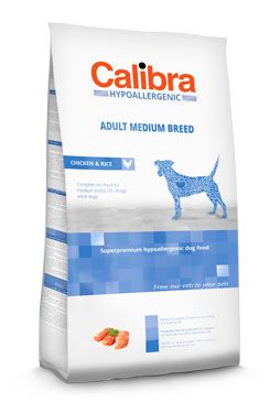 Calibra Dog HA Adult Medium Breed Chicken 3kg NEW