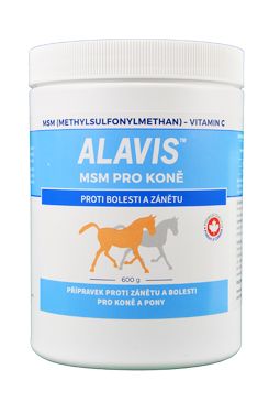 Alavis MSM pro koně s Vitaminem C plv 600g