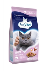 PreVital kočka senior losos, granule 1,4 kg