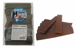 Jerky plátky Drůbeží & ryba JUKO Snacks (45 ks)