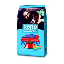 RENO Dog hovězí , granule 10 kg