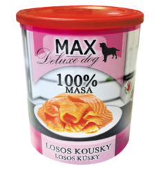MAX deluxe losos kousky 800g