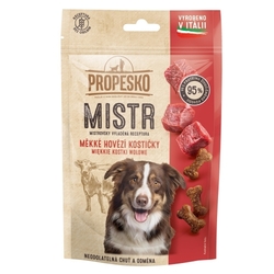 Propesko Dog Mistr měkké hovězí kostičky 90 g