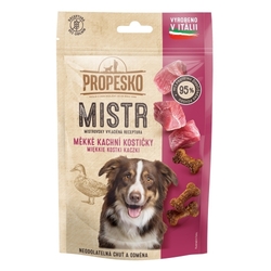 Propesko Dog Mistr měkké kachní kostičky 90 g