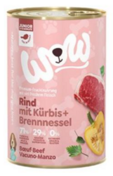 WOW konzerva Hovězí s dýní Junior 400g