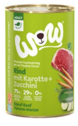 WOW konzerva Hovězí s karotkou Adult 800g