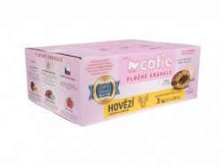 CATIE - PLNĚNÉ GRANULE - HOVĚZÍ 3kg