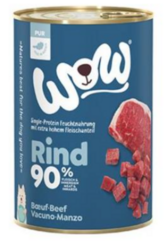 WOW konzerva PUR Hovězí monoprotein 400g