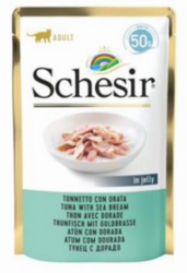 Schesir Cat kapsa Adult tuňák/pražma 50G
