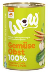 WOW konzerva PUR Zelenina a ovoce 400g