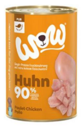 WOW konzerva PUR Kuřecí monoprotein 400g