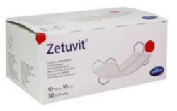Kompres Zetuvit 10x10cm/30ks nesterilní