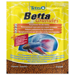 Krmivo Tetra Betta granules sáček 5g Krmivo Tetra Betta granules sáček 5g