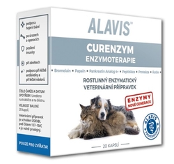 Alavis Enzymoterapie-Curenzym pro psy a kočky 20cps