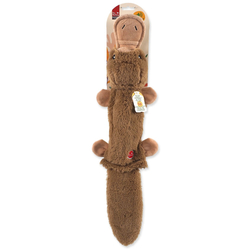 Hračka Dog Fantasy Recycled Toy ptakopysk s PET lahví pískací se šustícím ocasem 55cm