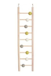 Žebřík pro ptáky dřevěný 9 příček 37,5cm Zolux