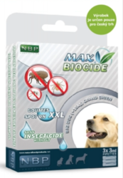 Max Biocide Spot-on Dog XXL antiparazitní kapsle, pes 3 x 3 ml !CZ!