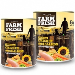 Topstein Farm Fresh Chicken & Salmon with Potatoes 800 g