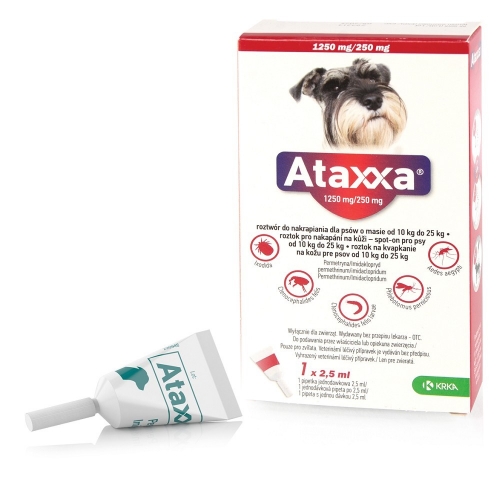 Ataxxa 1250 Spot-on Dog L (do 25kg) - VLP