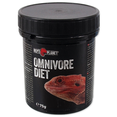 Krmivo Repti Planet doplňkové Omnivore diet 75g