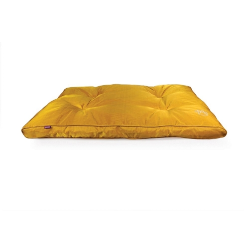 Poduška Lusso - zlatá, 120x75x8 cm