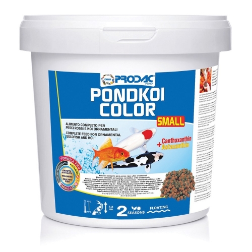 Prodac Pondkoi Color Small, kbelík 2 kg