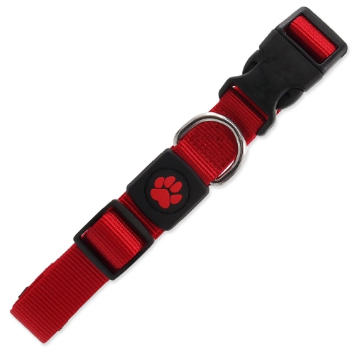 Obojek Active Dog Premium L červený 2,5x45-68cm