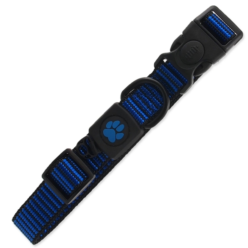 Obojek Active Dog Strong L modrý 2,5x45-68cm