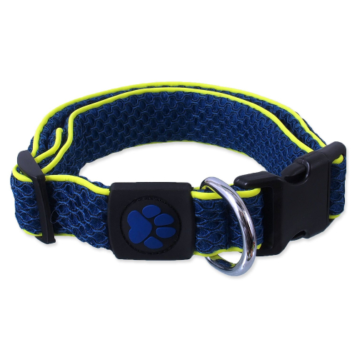 Obojek Active Dog Mellow S tmavě modrý 2,5x28-40cm