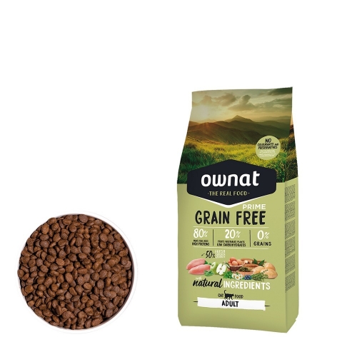 OWNAT GF PRIME CAT Adult Chicken & Turkey 1kg