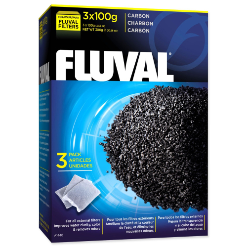 Náplň Fluval aktivní uhlí 300g