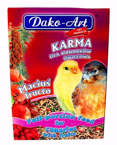 Krmivo s ovocem kanár Dako 500 g