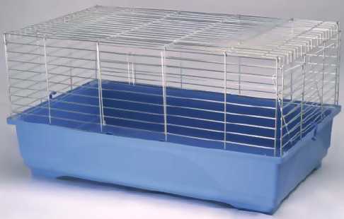 Klec KRÁLÍK 80 S chrom 800x440x410mm-10534
